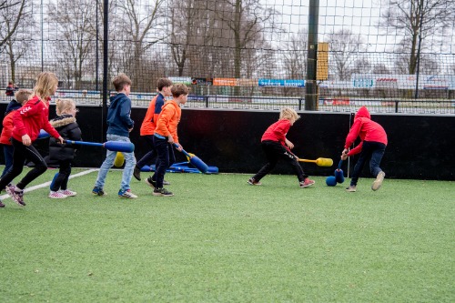 Sportende kinderen