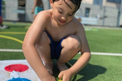 Woensdagmiddagactiviteit Waterspellen