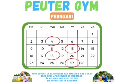 peutergym februari