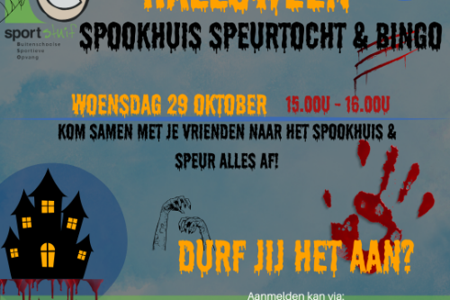 Spookhuis speurtocht én bingo