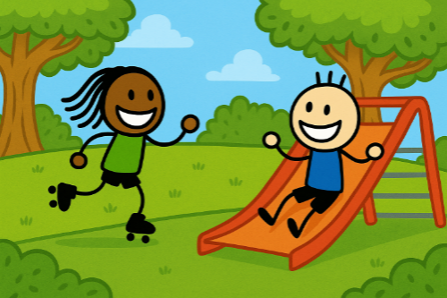 Peuter beweegwandeling