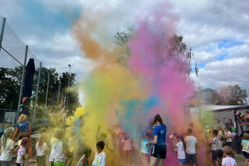 Color run Sportstuif Veldhoven Basko en Rood-Wit 2023