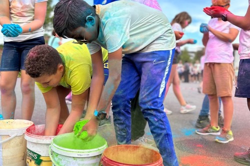 Foto bij Color Run