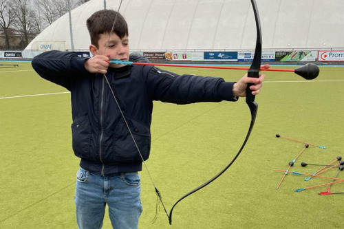 Boogschieten tijdens jubileumweek 13 jaar Veldhoven Basko 2025