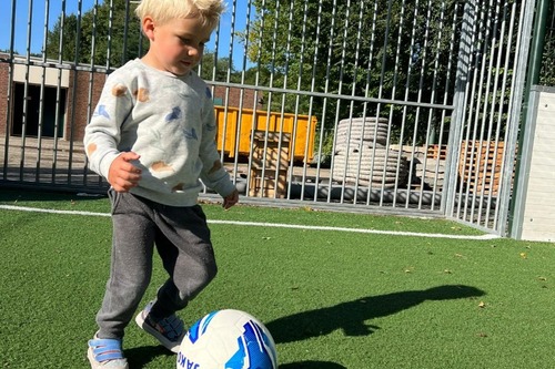 Foto bij Peutervoetbal: Mei-Juni