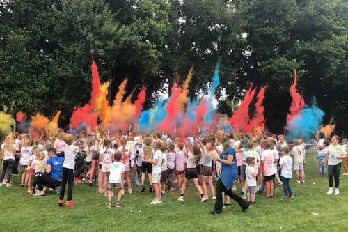Foto bij Color Run Nederweert 2025