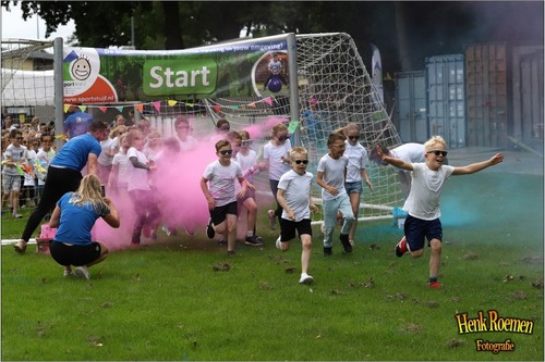 Foto bij Color Run Nederweert 2025