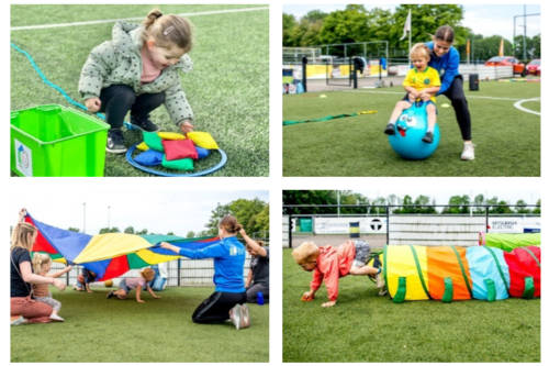 Foto bij Peutergym lessenreeks 6