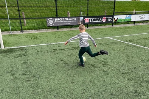 Foto bij Voetbalclinic