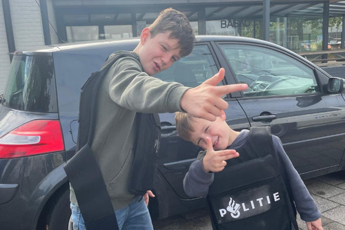 Politie op bezoek in de herfstvakantie