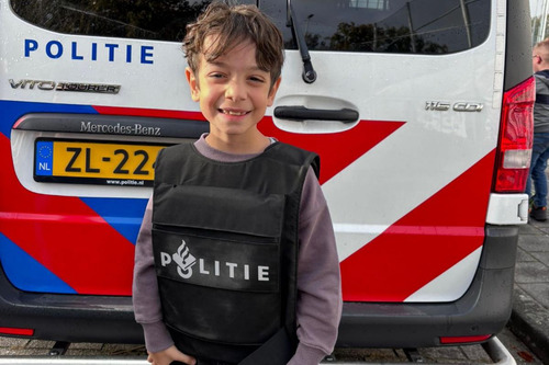 Politie op bezoek in de herfstvakantie