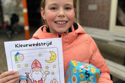 Sinterklaas kleurwedstrijd
